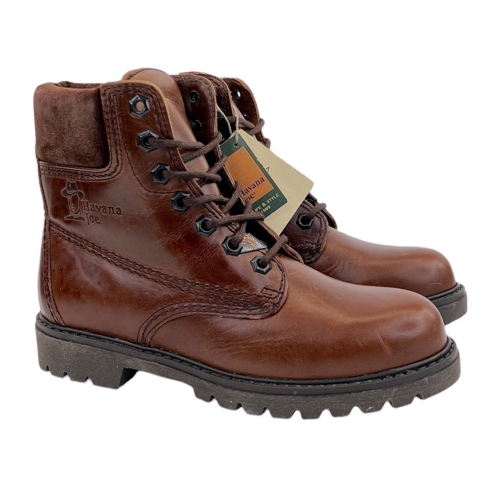 Havana Joe Women’s Natural Life and Style Brown Leather Classic Boots